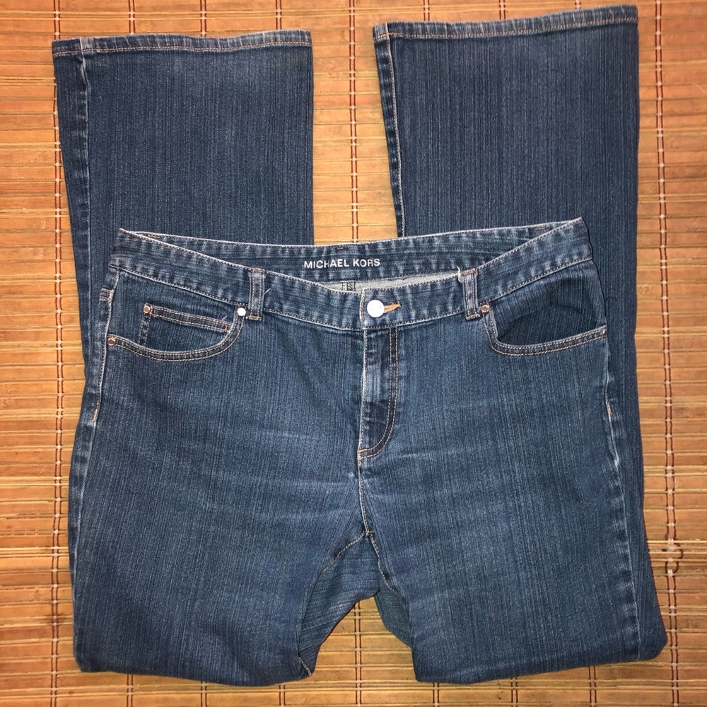 Michael Kors jeans size 12. Wider boot cut.